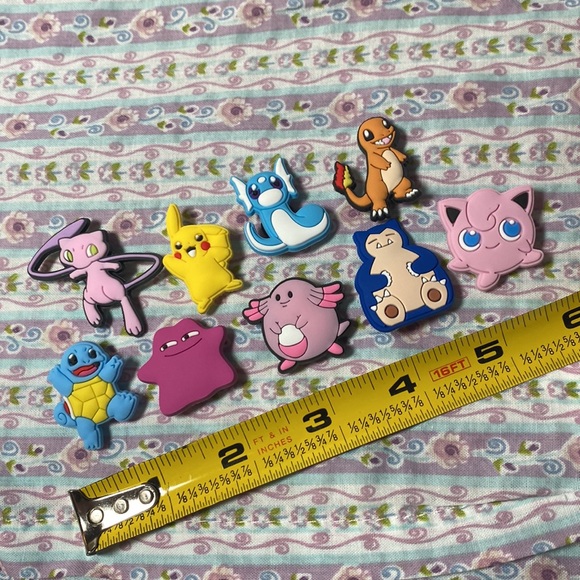 One left!! 🧡9 Piece First Generation Pokémon Crocs Charm Set - Picture 5 of 5